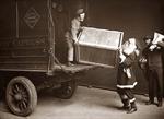 Santa Loading railway express car