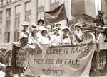 Suffrage Hay wagon