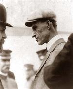 Wilbur Wright after flight