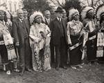 Calvin Coolidge With Indians
