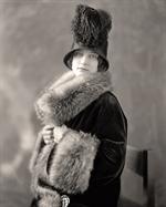 Woman in Fur Collar