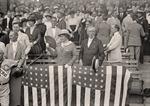 Woodrow Wilson at Baseball Game