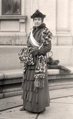 Hill, Alberta. Woman