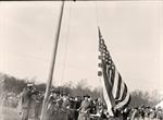 Hoisting American Flag