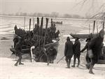 Boats on Icy Potomac