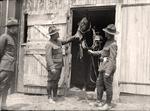 Soldiers with Mule
