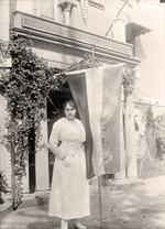 Suffragette With Banner