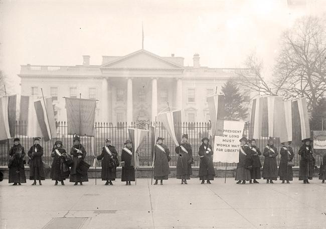 Woman Suffrage Pickets