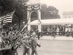 President Wilson Tips Hat to Confederate Veterans