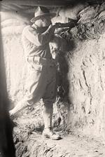 Soldier in Trench