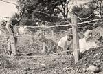 Soldiers with Barbed Wire
