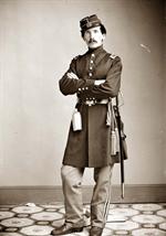 Civil War Lieutenant in Uniform