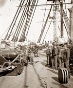 Deck of the USS New Hampshire