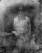 [Unidentified woman, three-quarter length