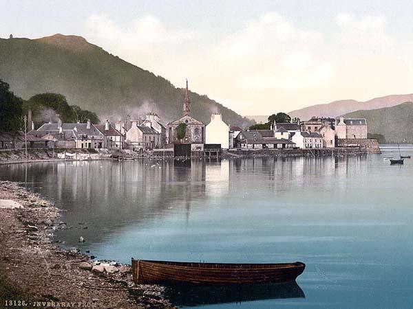 Inveraray from S. i.e., South, Scotland