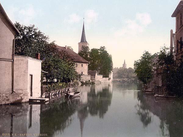 General view, Erfurt, Thuringia, Germany