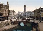 The Oude Gracht Bakkerbrug, Utrecht, Holland