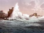 Rough sea, Bognor, England