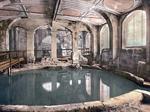Roman Baths and Abbey, Circular Bath, Bath, England