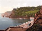 Bathing cove, Dawlish, England