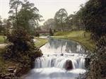 Buxton, the gardens, Derbyshire, England