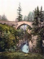 Upper Engadine, Ota Bridge, Grisons, Switzerland