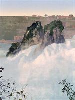 The Falls of the Rhine, from the Kanzeli, Schaffhausen, Switzerland