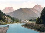 Hinteriss, general view, Upper Bavaria, Germany