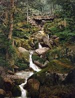 Hebers Ghyll, Ilkley, England