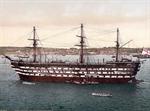 The Impregnable training ship, Plymouth, England