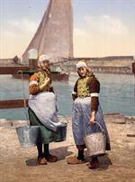 Native girls, Marken Island, Holland