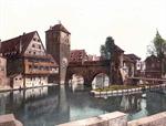 Hangman Bridge, Nuremberg, Bavaria, Germany