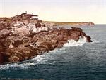 Scilly Isles, St. Marys Pulpit Rock, Cornwall, England