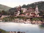 Abbey from the ferry, Tintern, England
