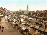 The market, Yarmouth, England