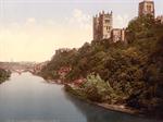 The cathedral and castle from the bridge, Durham, England