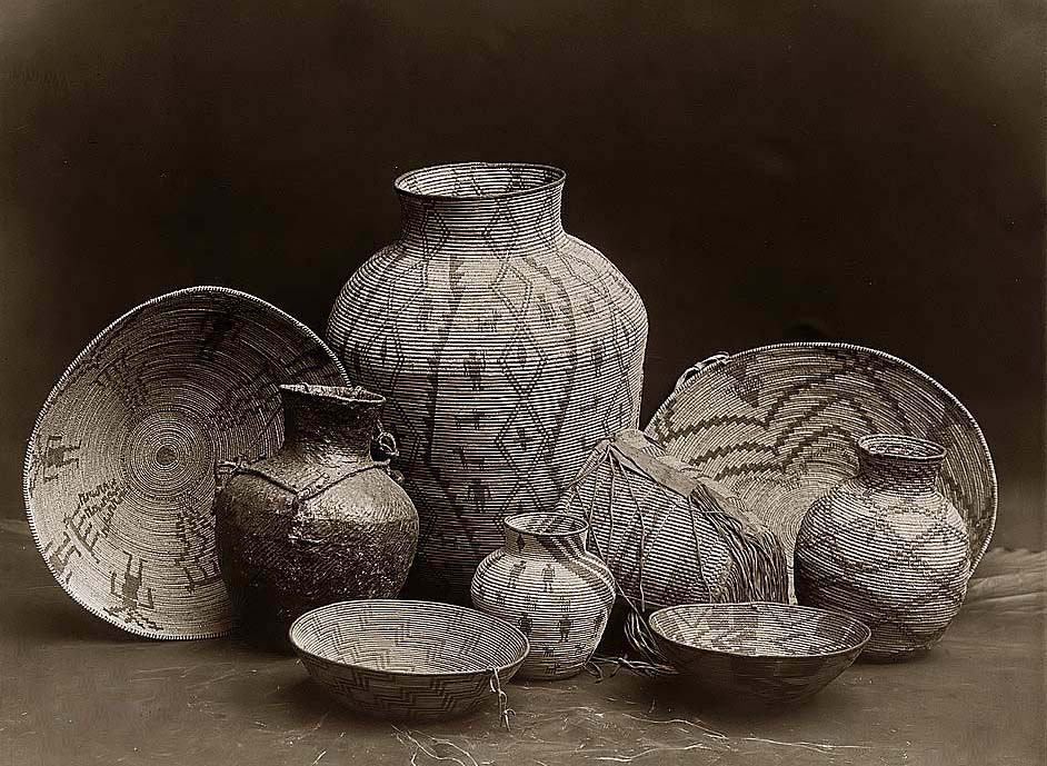 Apache Indian Baskets
