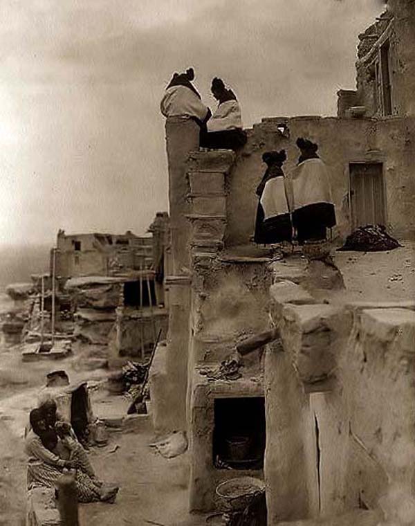 Indian Pueblo Housetops
