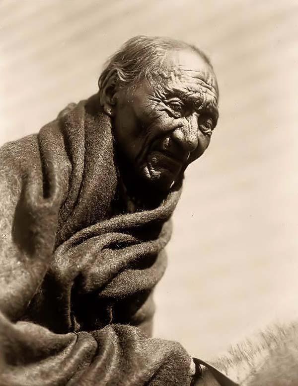 Old Piegan Man