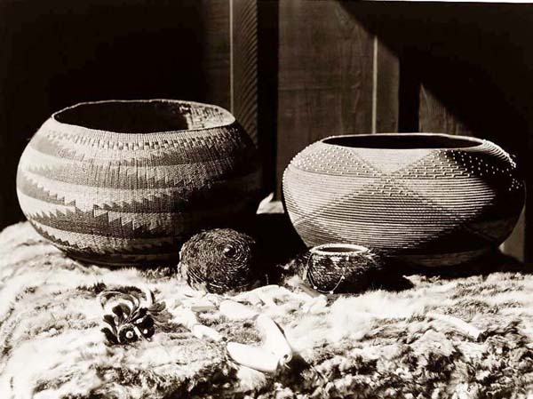 Pomo Indian Baskets