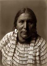Hidatsa Indian woman 