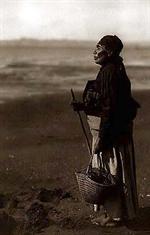 Indian Woman on Beach