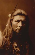 Head-and-shoulders portrait of a Nespelim man, facing front.