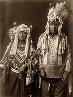 Piegan Man Pictured with his wife