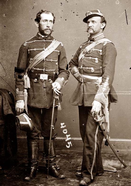 Colonel F. G. (left)