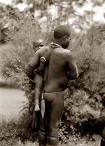 African Woman and Baby