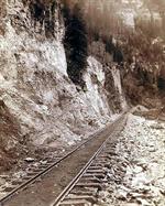Railroad Track in the Mountains