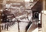 People of Deadwood celebrating