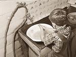 Boy Washing Hands