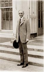 Henry Ford, full-length portrait,